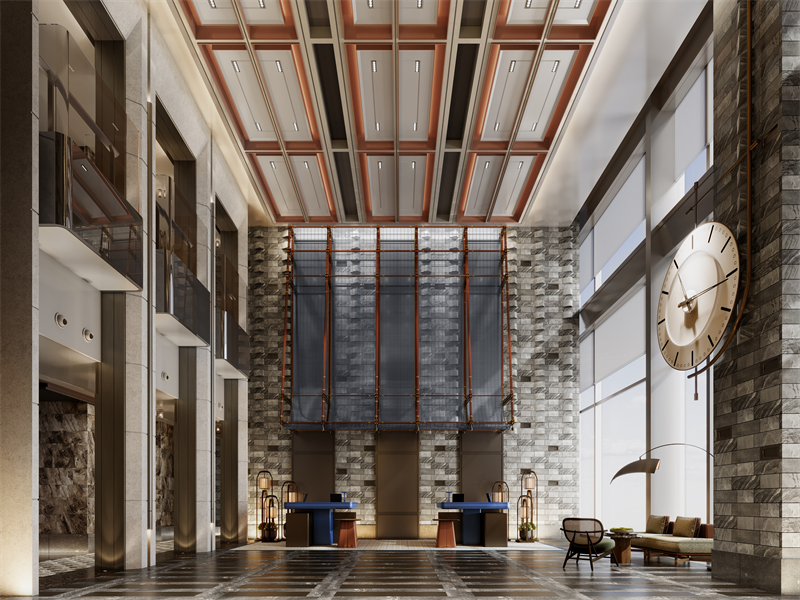 上海徐家汇中心安达仕酒店丨中国上海丨建筑设计P T公司,室内设计HBA-8