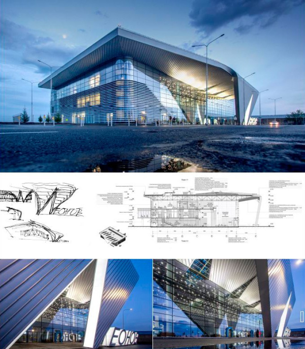 克麦罗沃阿列克谢·列昂诺夫机场客运航站楼丨俄罗斯克麦罗沃-50