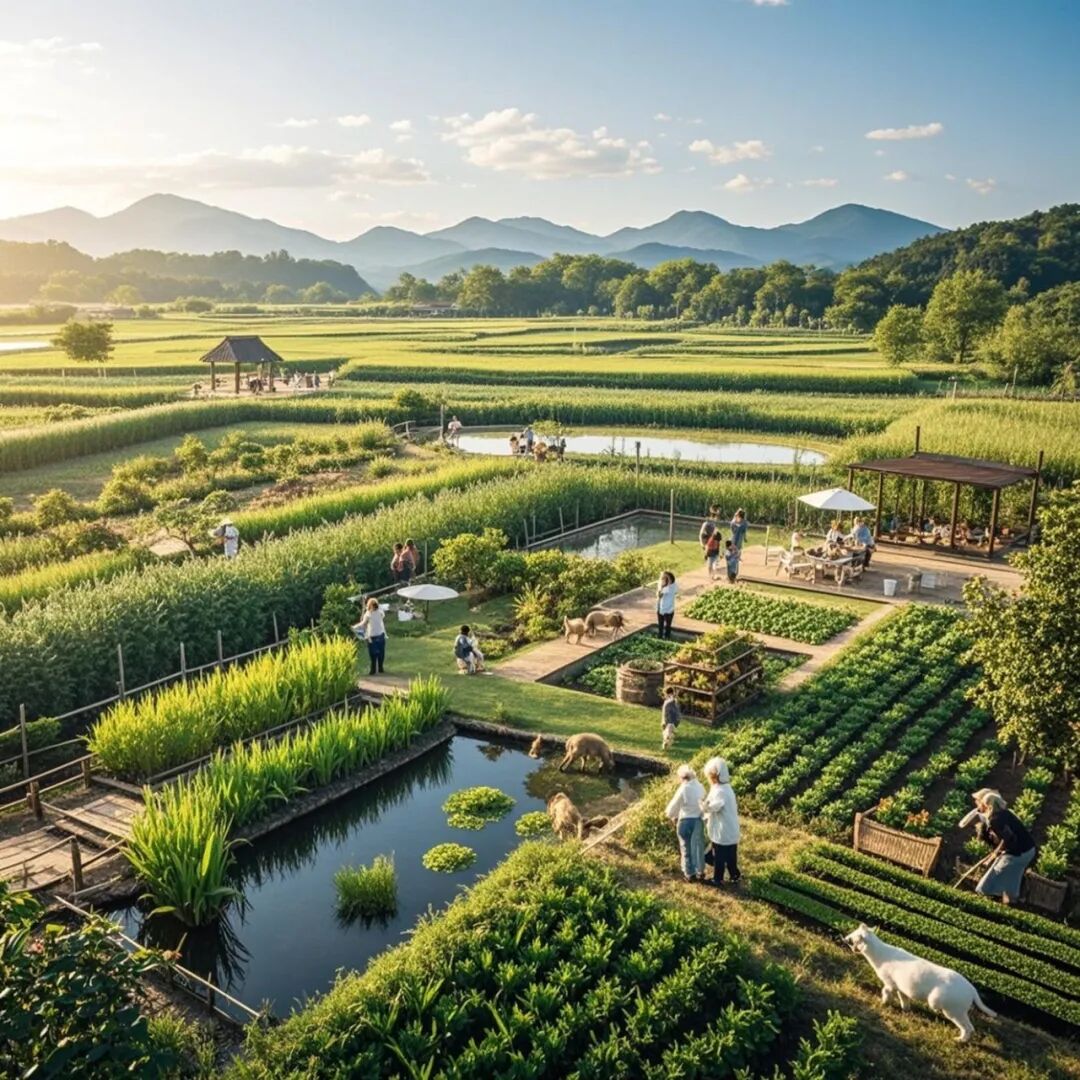 南方城市近郊100亩中草药农文旅规划设计建造与运营-47
