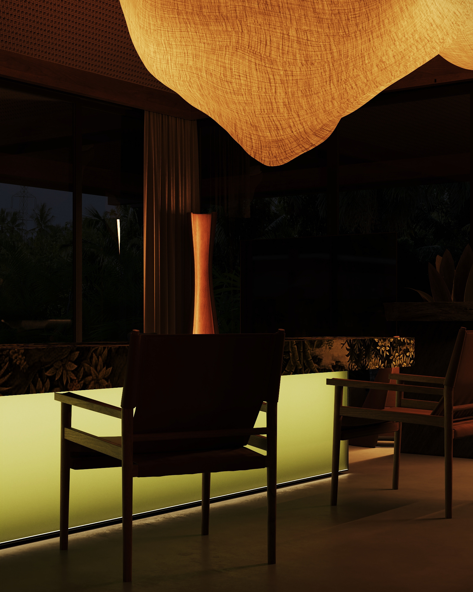 时尚的丛林别墅丨IndonesiaBali丨Bodes studio-12