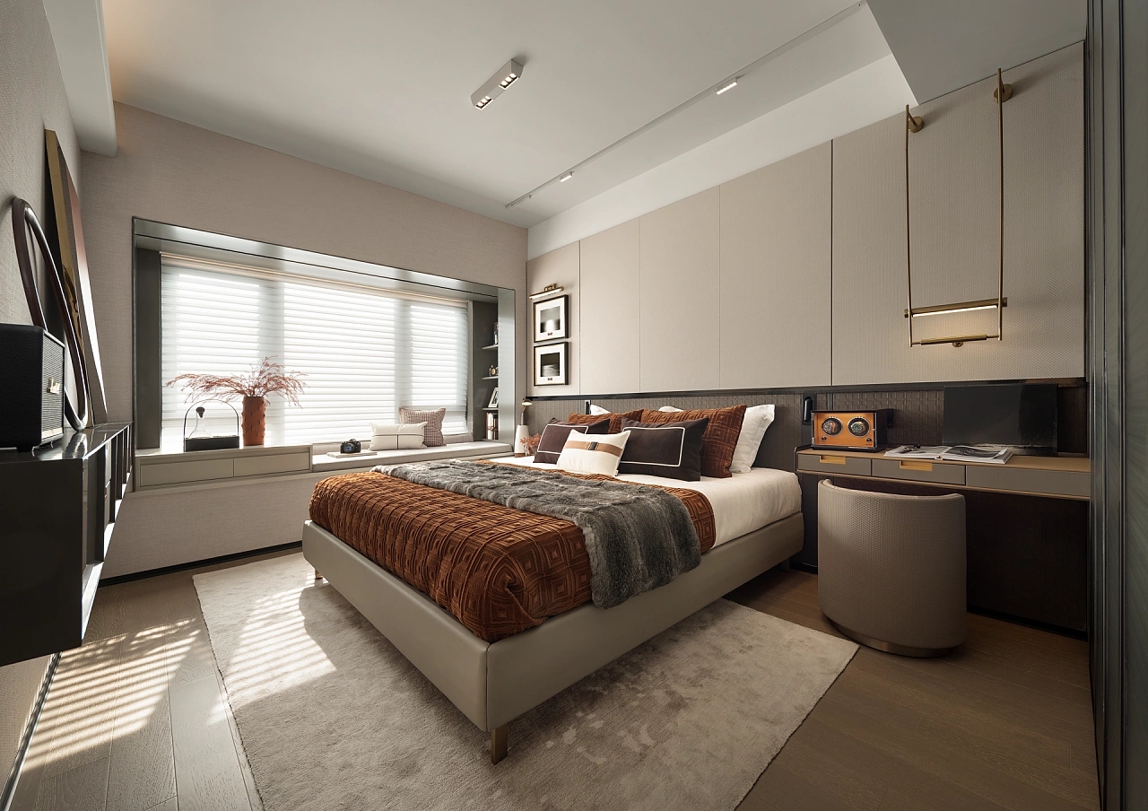 金地明峰府116㎡样板间丨INNEST意巢设计丨中国深圳-11