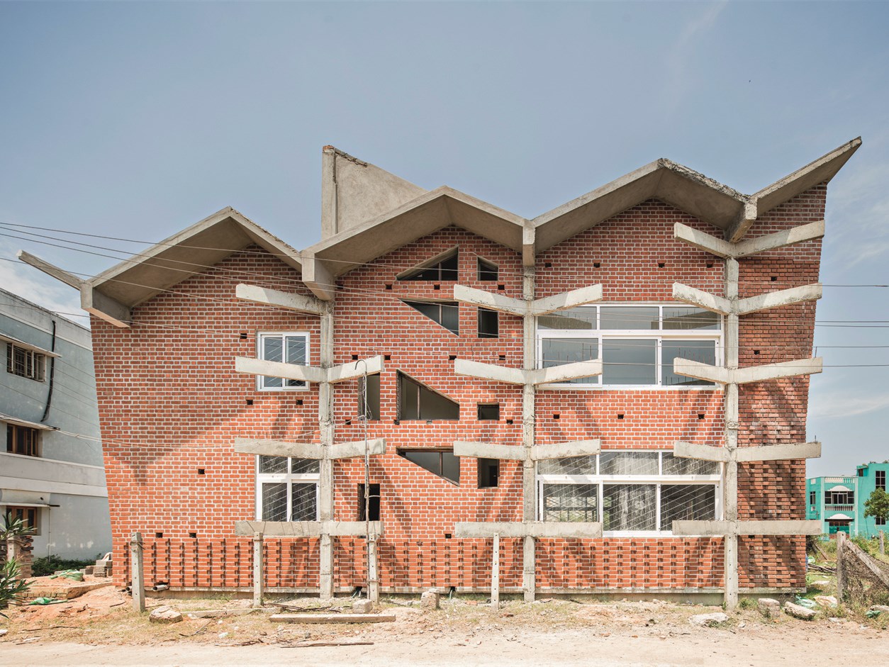 印度 Nandalal Sewa Samithi 图书馆丨Anupama Kundoo Architects-4