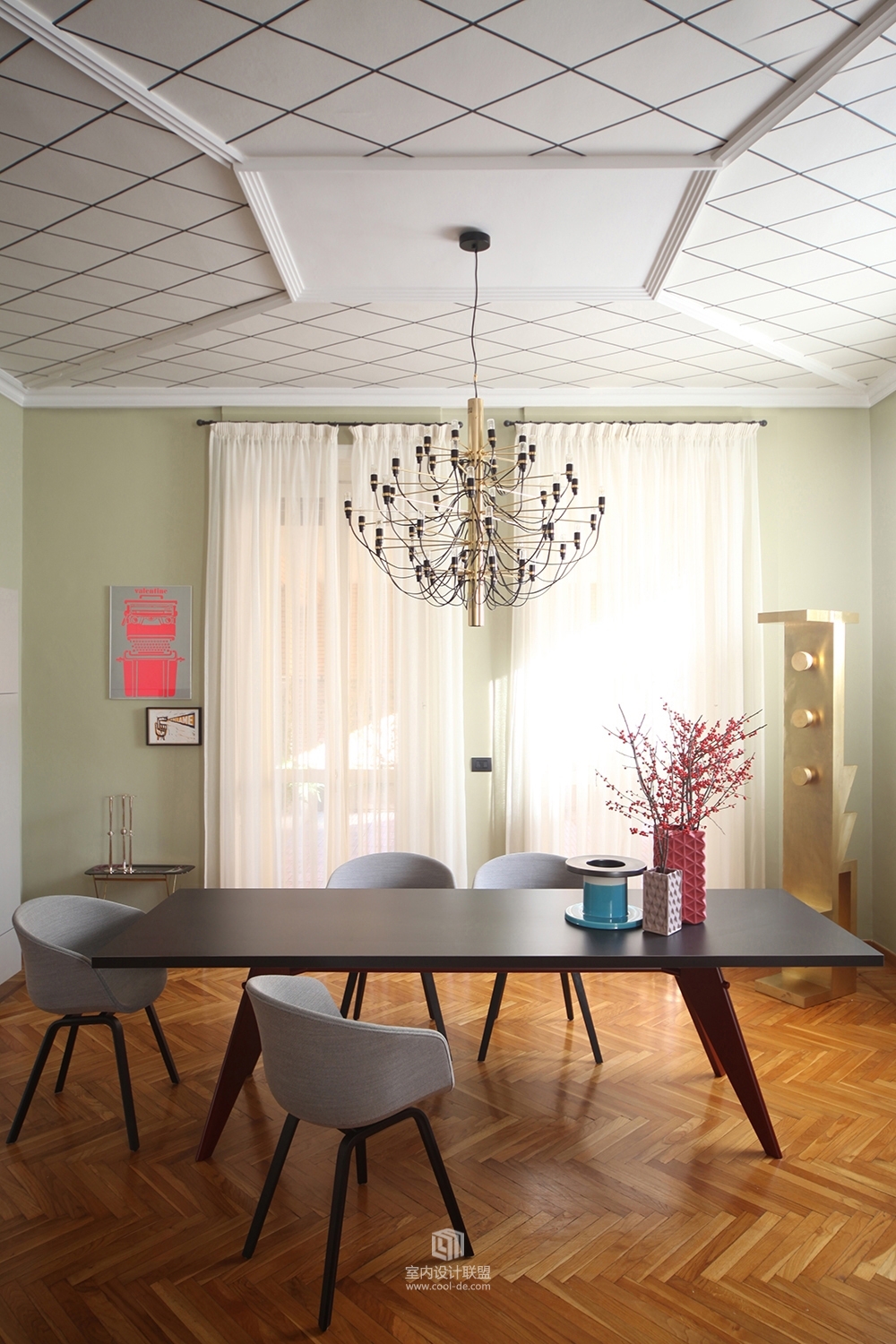 marcante-testa设计--意大利250㎡形体公寓-2