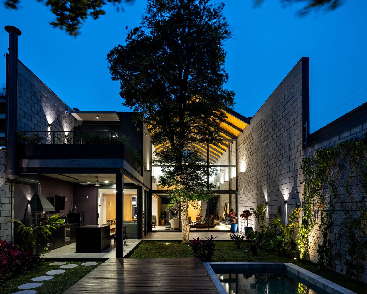 巴西布鲁克林温馨度假风住宅丨ARKITITO Arquitetura-36