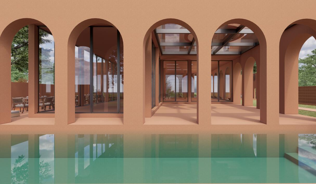 中卫民宿设计 | 摩洛哥风情融入简欧，打造异域简欧空间-11