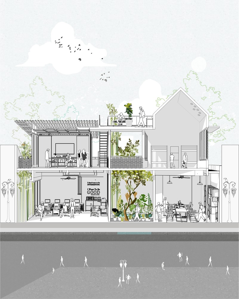 印度尼西亚亲生物办公楼丨安迪拉赫曼建筑师-41