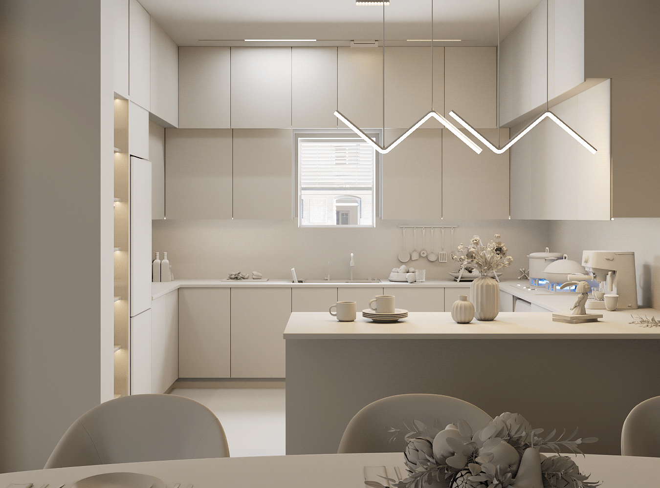 接待区设计丨Ebtehal Selim-0