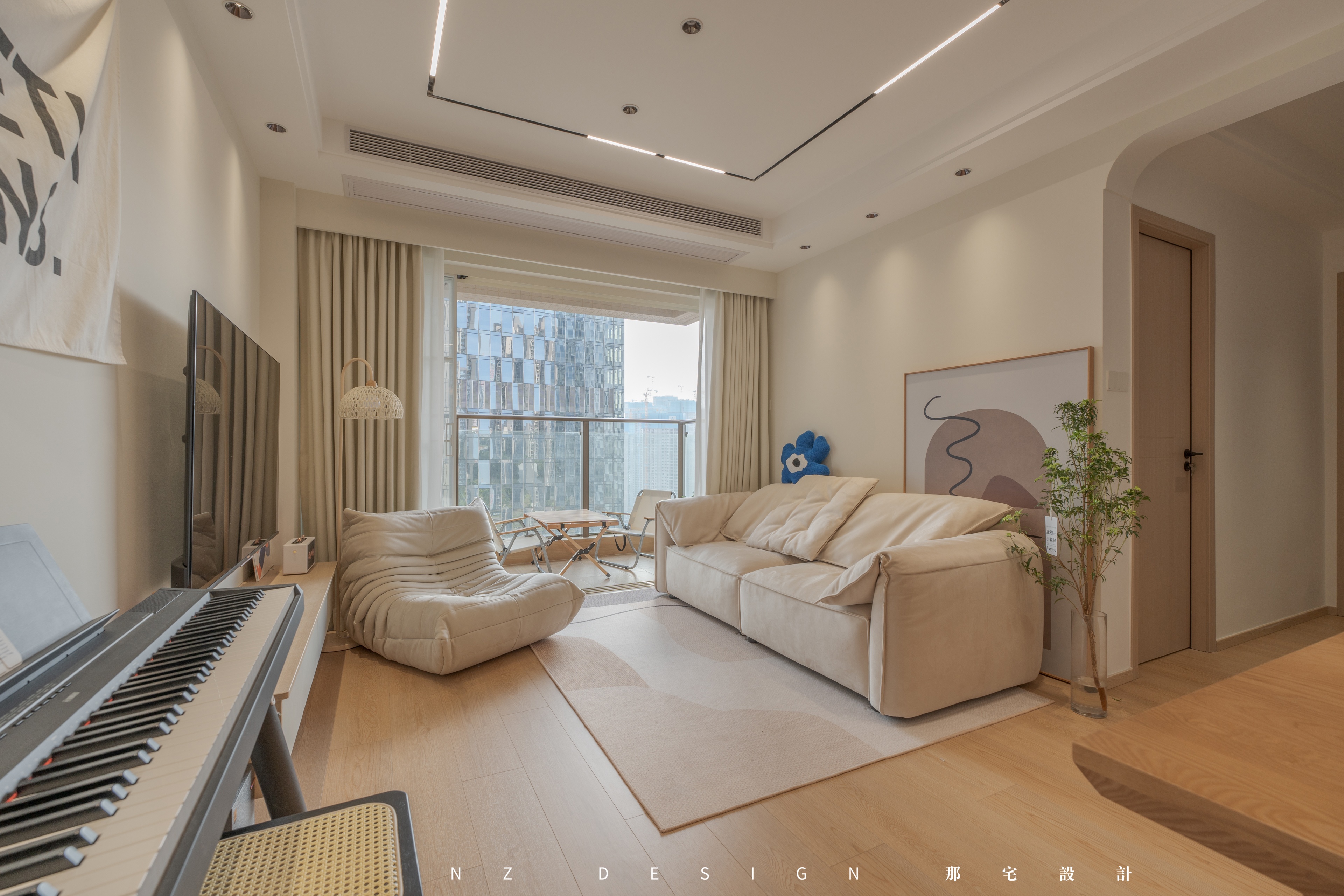 日式原木风家庭空间设计丨中国深圳丨那宅设计事务所-37