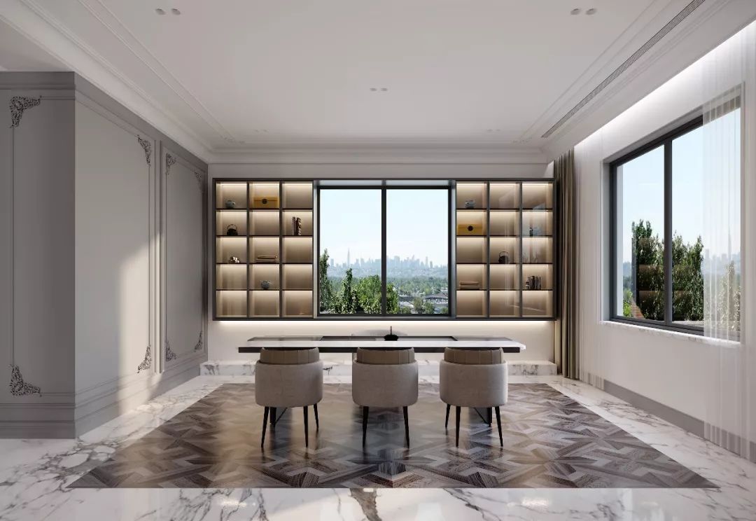 诸暨山下湖1000+㎡现代美学独栋别墅设计-26