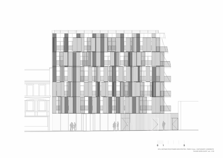 巴黎卡斯塔格街住宅楼-12