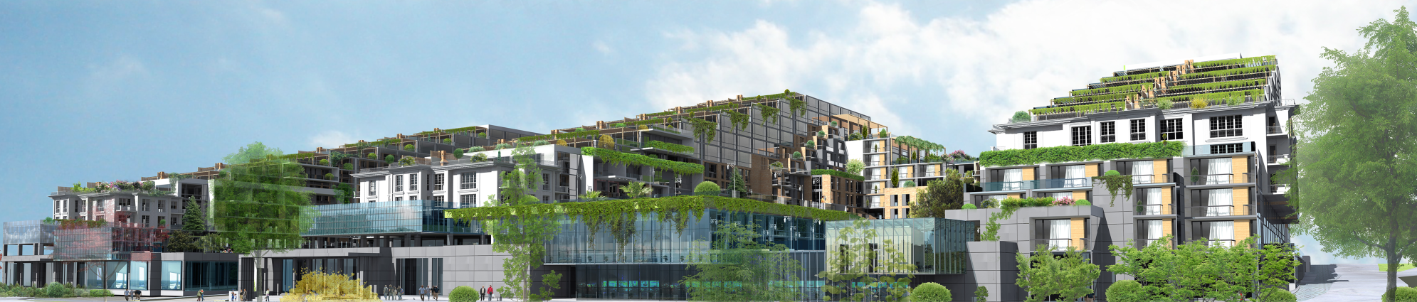 山地城市中的多功能综合体-20