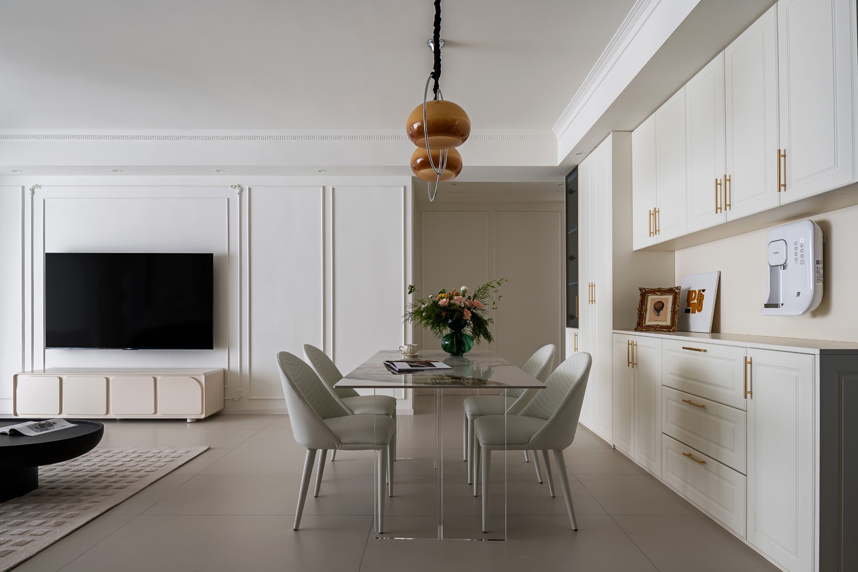 法式奶油风格家丨中国重庆丨琢信装饰-16