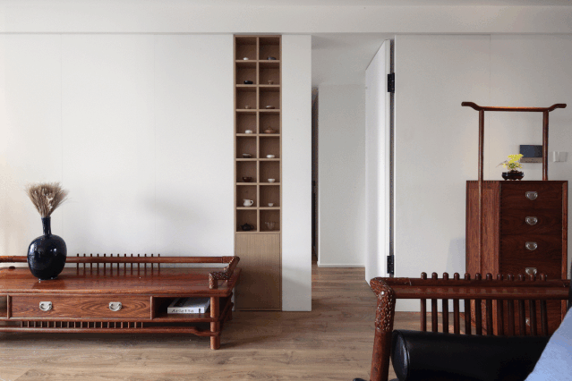 现代禅意新中式——90 后业主的婚房设计-18