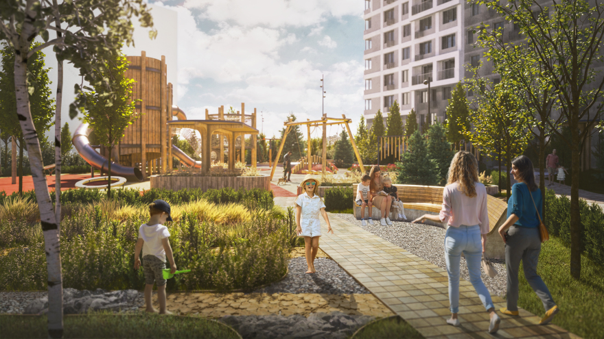 西伯利亚花园住宅景观设计丨俄罗斯-37