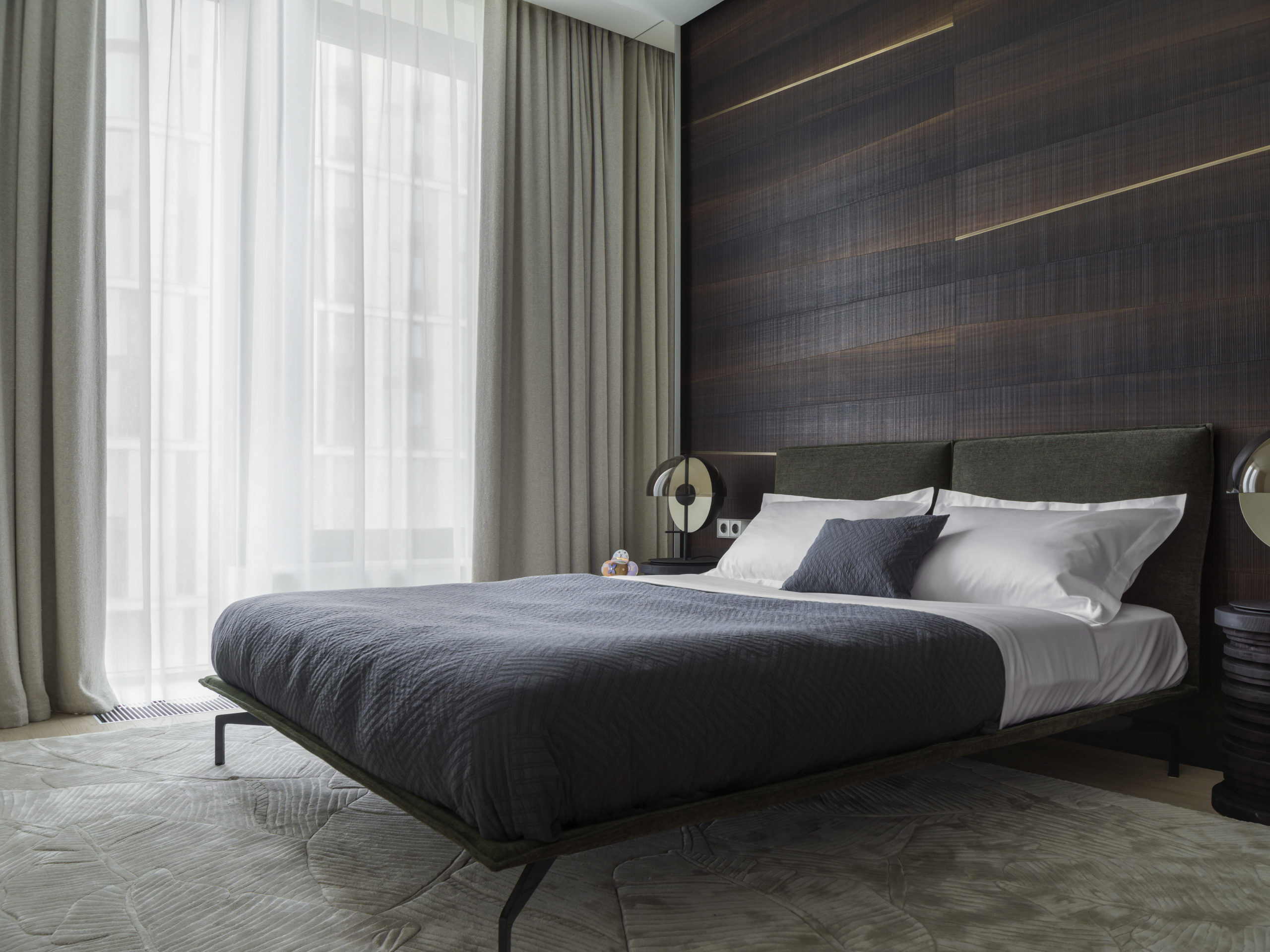 ЖК «Воробьев дом» 200平公寓室内设计丨俄罗斯莫斯科丨Kerimov Architects-50