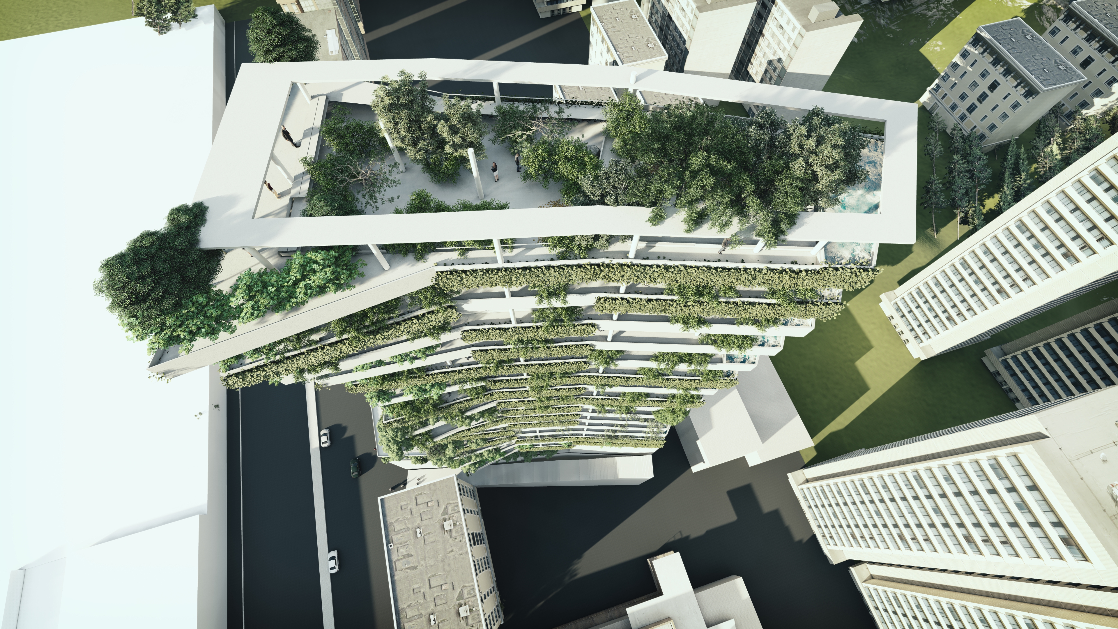 达尔班德绿色大厦丨伊朗德黑兰丨Padideh Kohan Boom-35