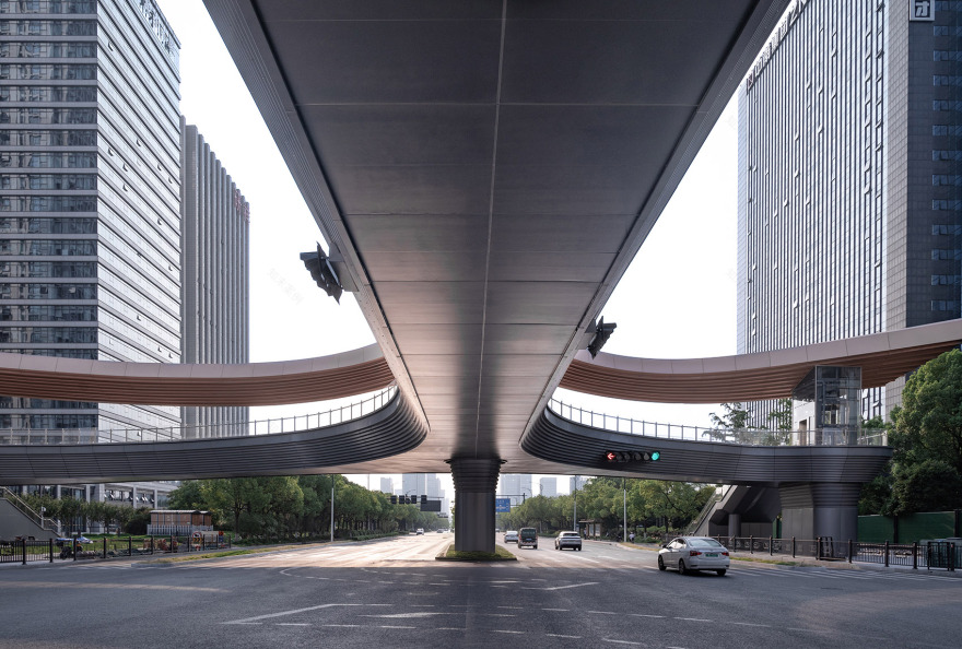 滨康路聚才路口人行天桥丨中国杭州丨中国联合工程有限公司-33