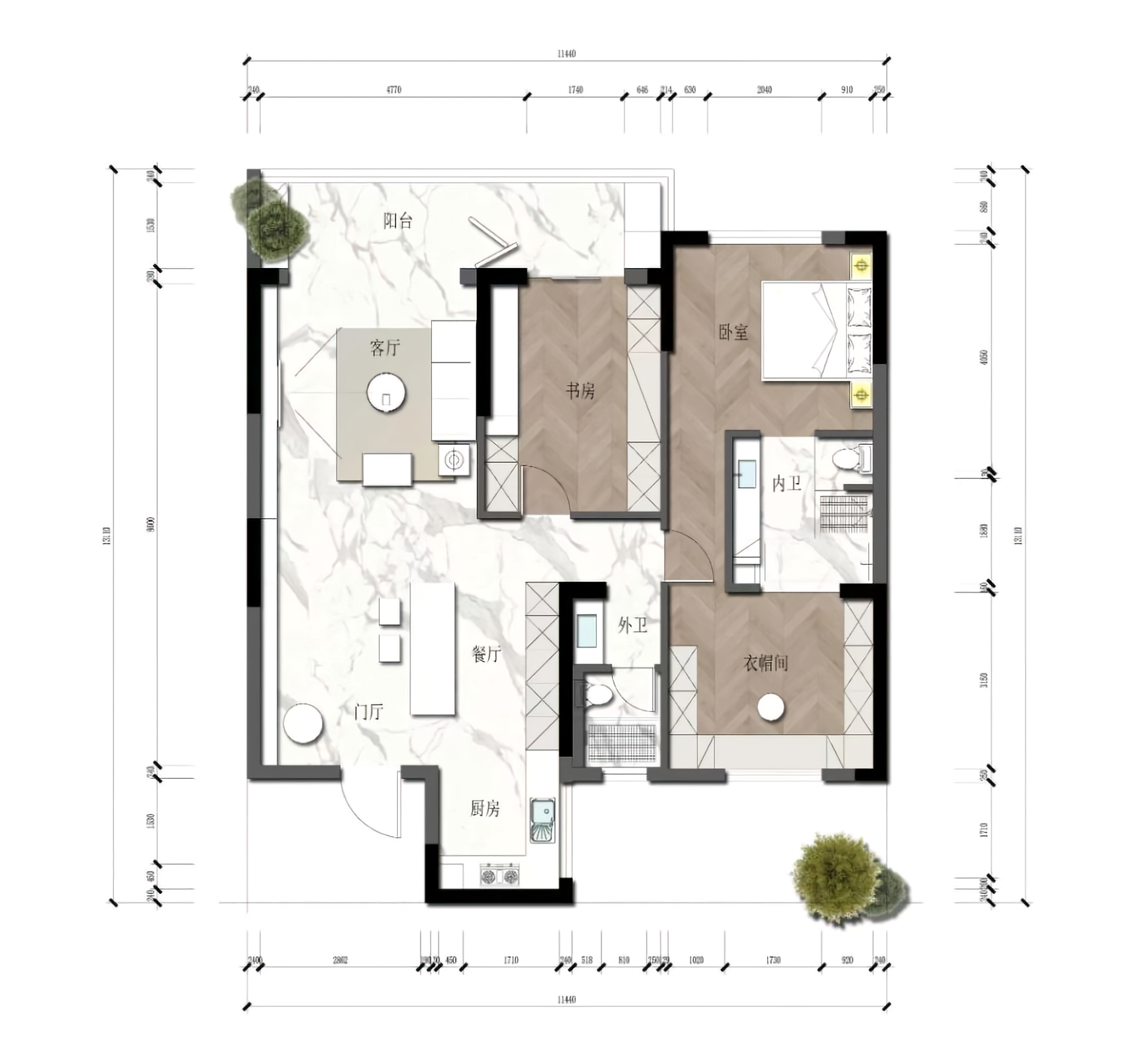 名流望府丨中国江苏丨PU.Q 朴器设计-55