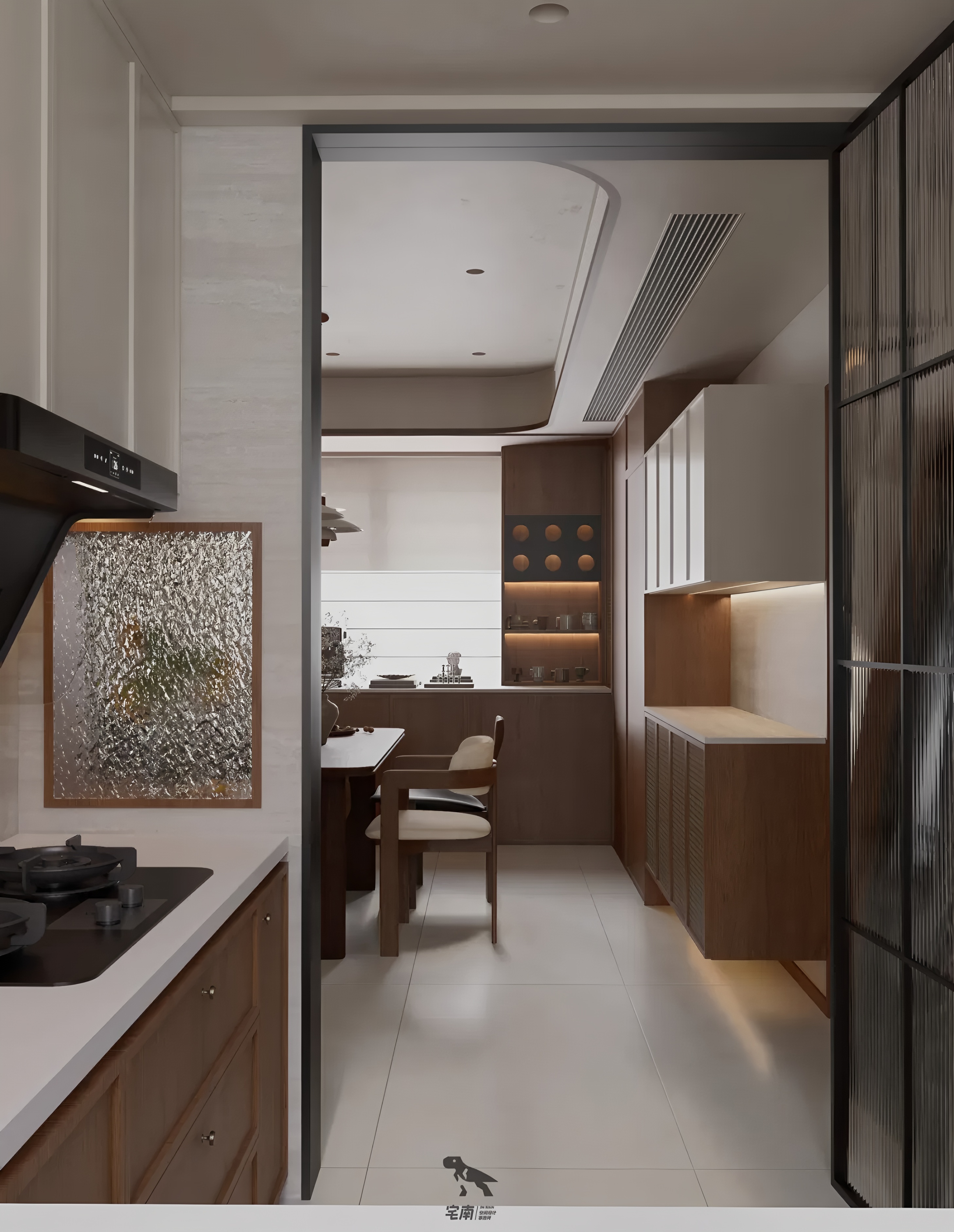 四川内江121 m²未来方舟丨中国内江丨宅南空间设计事务所-42