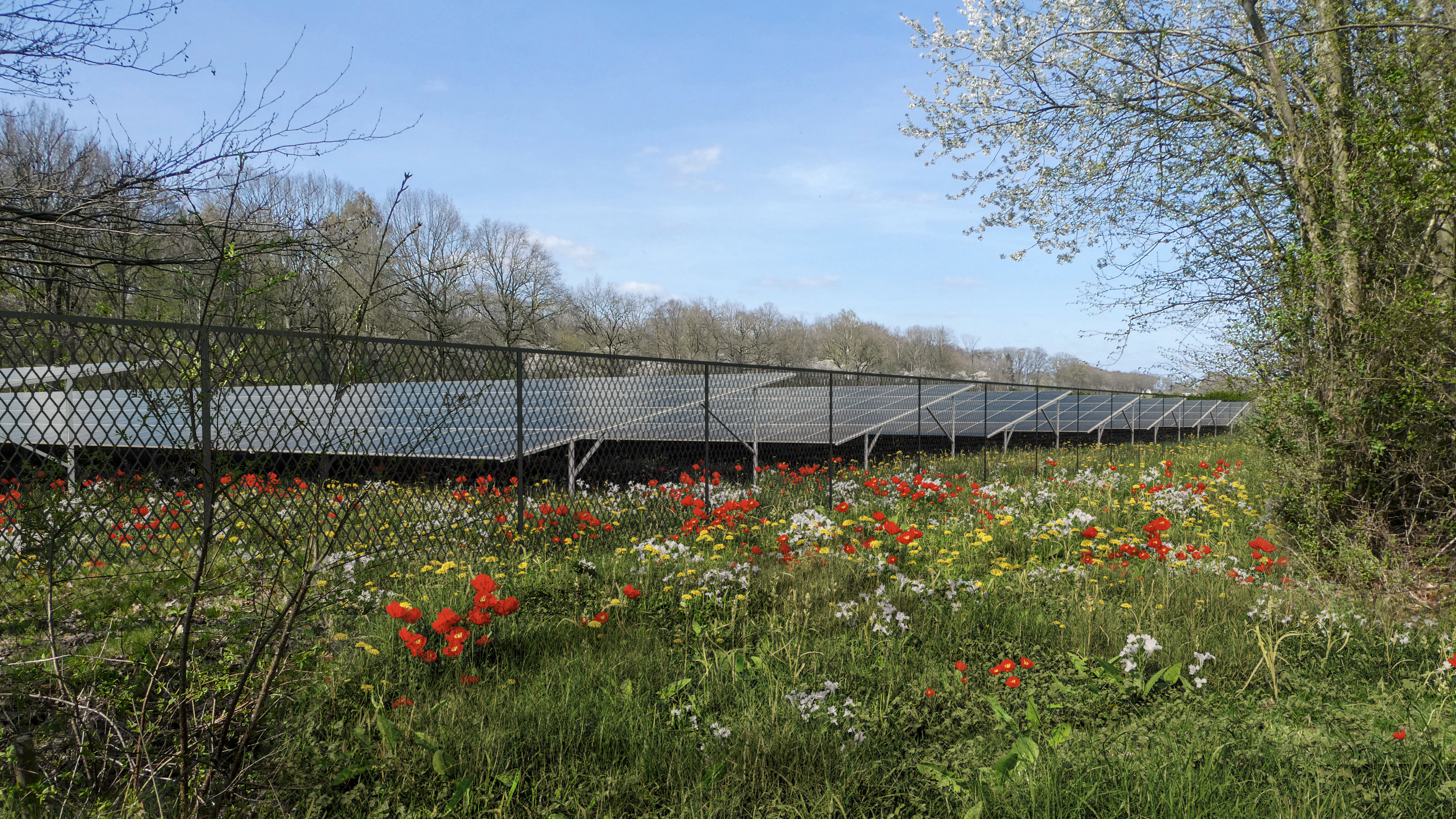 Solar park visualizations - photomontages-4