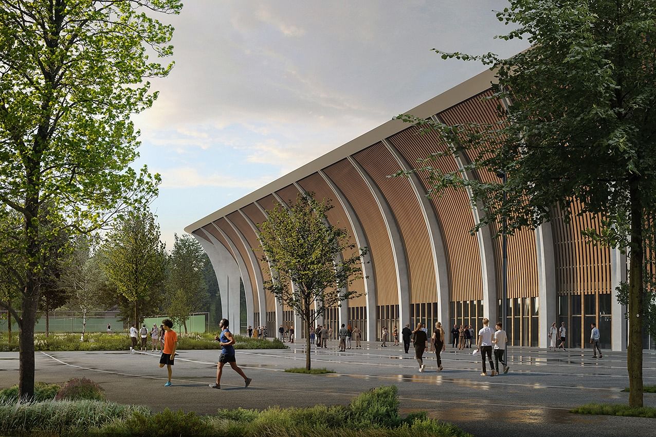 Aarhus新足球场（Skovens Arena）丨丹麦奥胡斯丨扎哈·哈迪德建筑事务所,Sweco,Tredje Natur-12