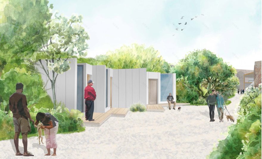 Ravensbourne 大学展示未来建筑设计 | 狗友好的避难所和社区农贸市场-50