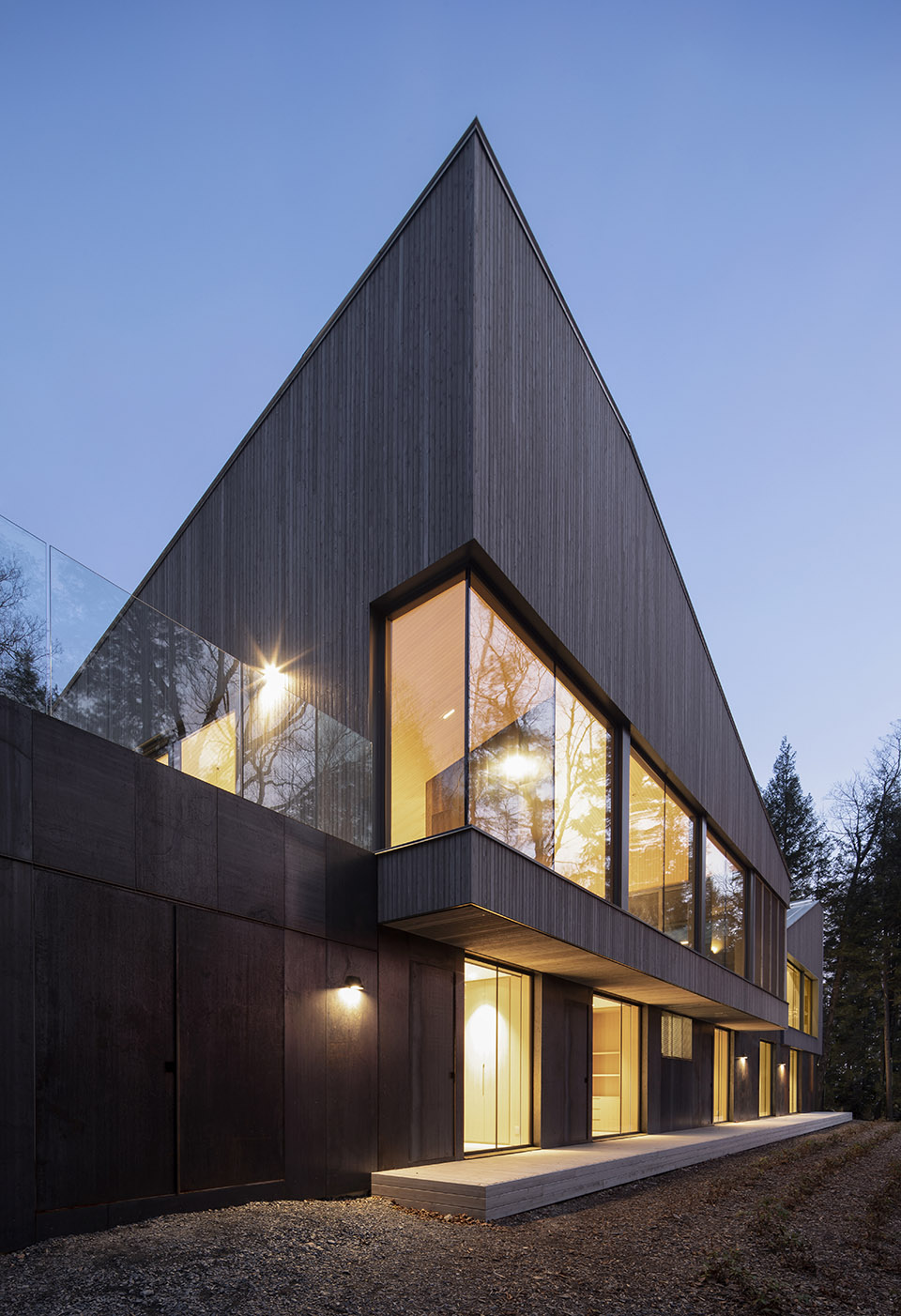 Memphremagog 湖岸住宅丨加拿大丨_naturehumaine-78