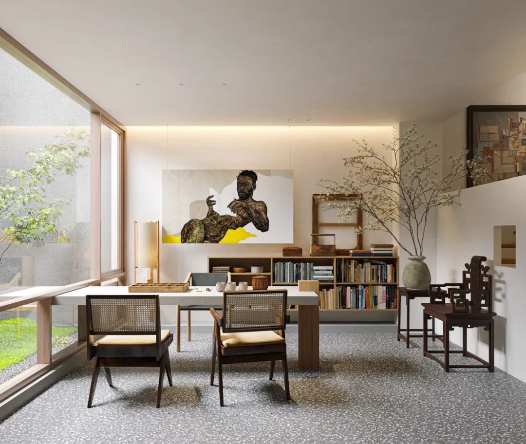 禅意茶室设计-38