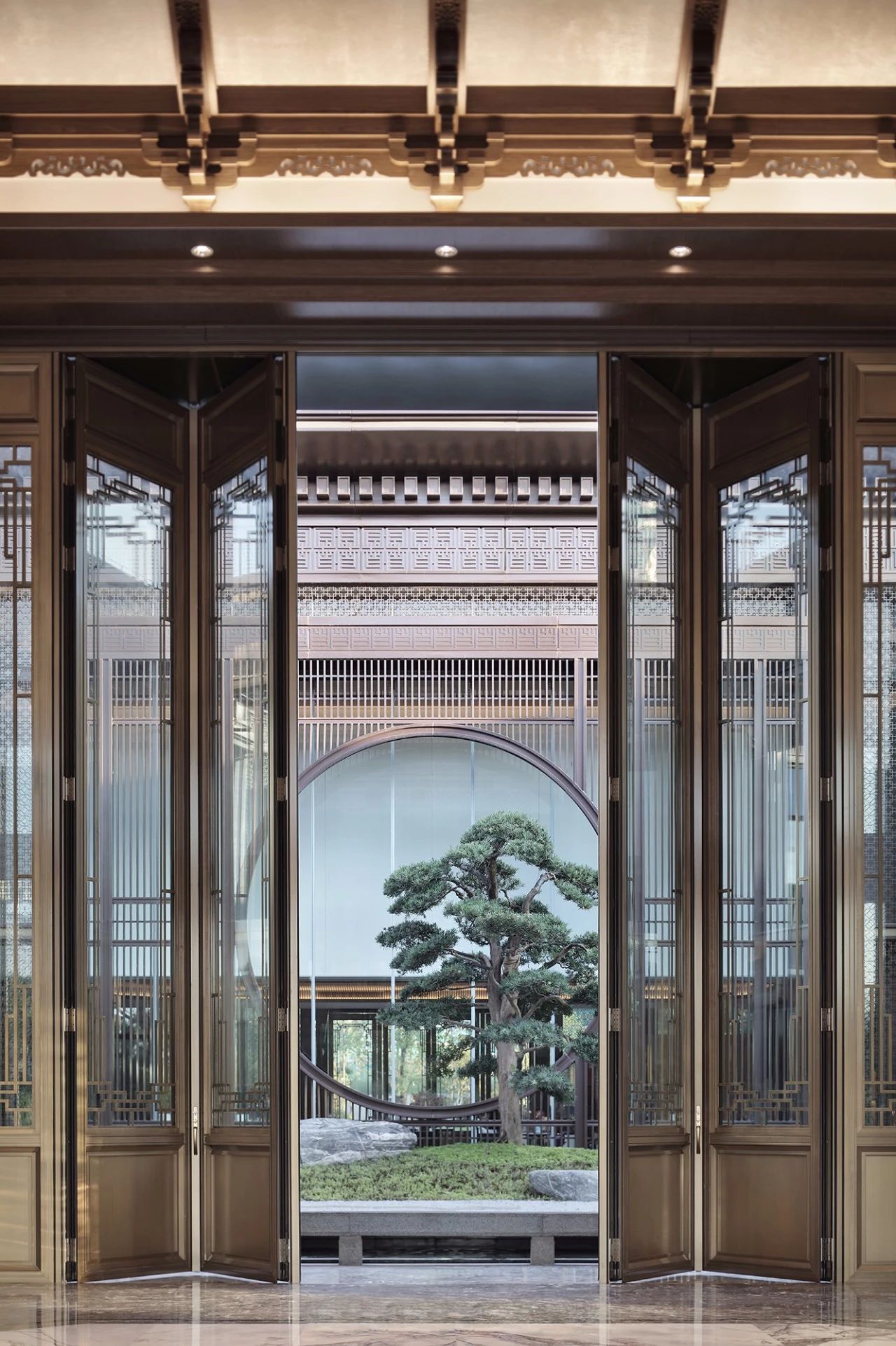 新中式风范 | 客家围龙屋布局，隐逸生活美学-1