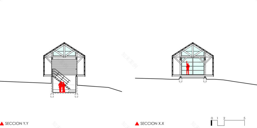 智利 La Trufera 房子 · 旧谷仓的环保再利用-33
