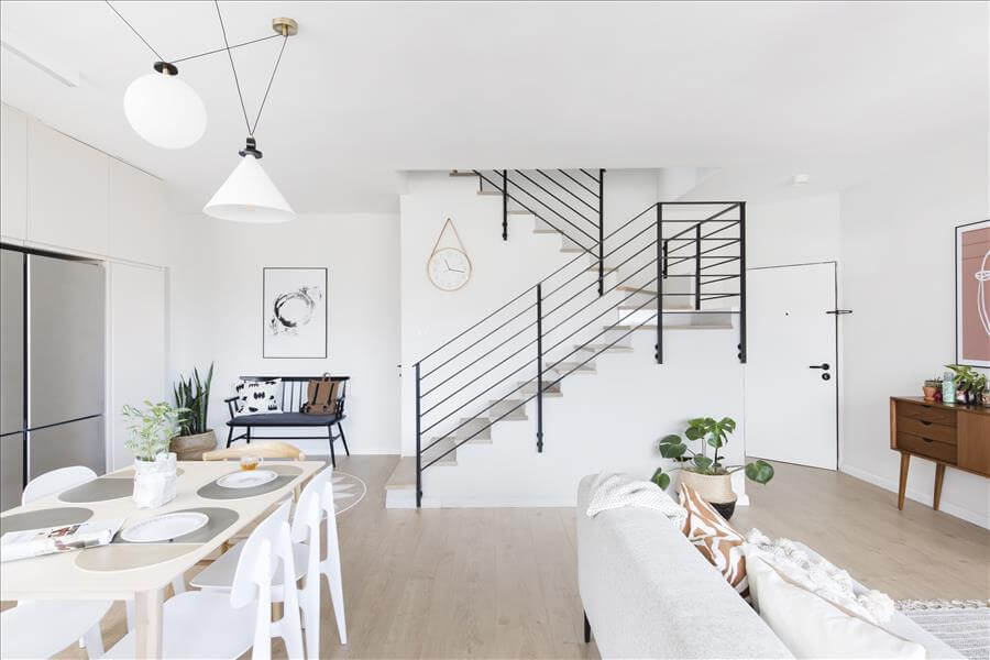 斯堪的纳维亚风格顶楼公寓装修设计丨Roni Arlich（罗尼·阿利奇）-33