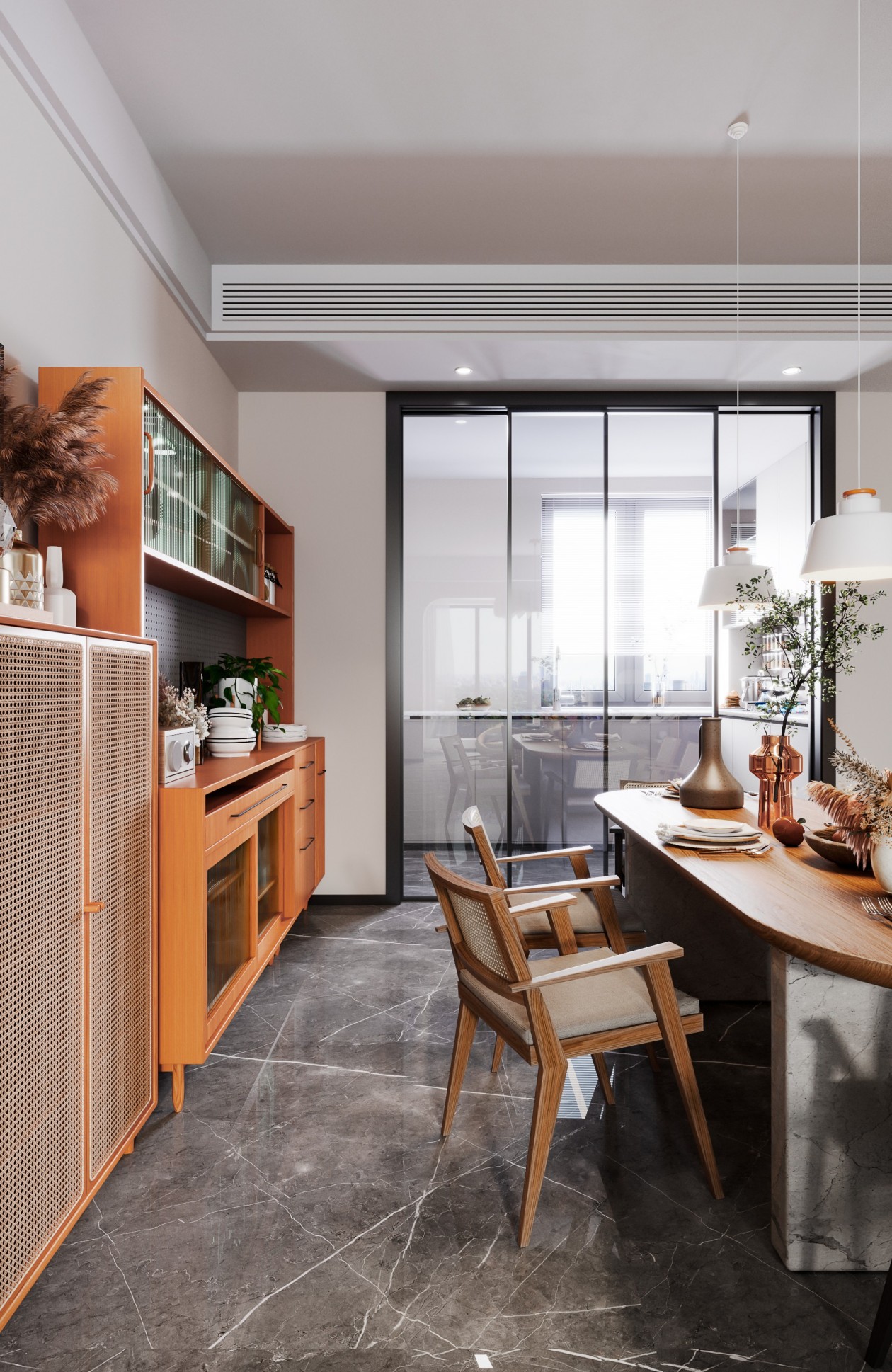 MY-Design 原木风 用简约暖色的材质润化空间的疏离感-7