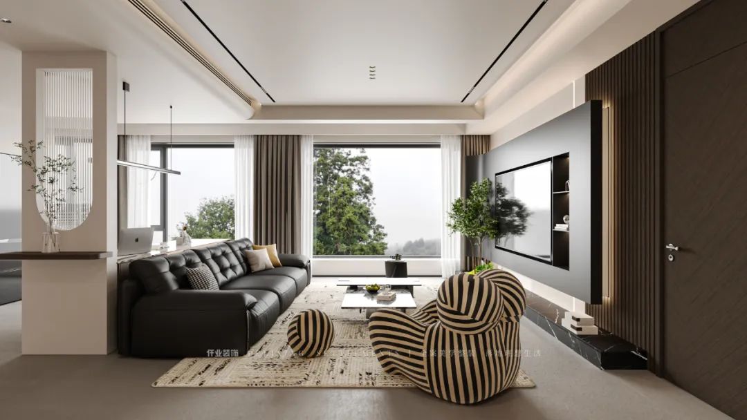 新城阅璟台丨127㎡意式极简私宅丨中国武汉丨胡欢-33