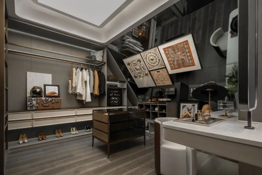 华润大连公元九里三期样板间丨中国大连丨万景百年室内设计-37