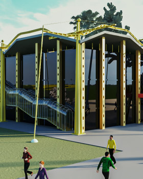 DRIVE THRU - REDESIGN MACDONALS BUILDING