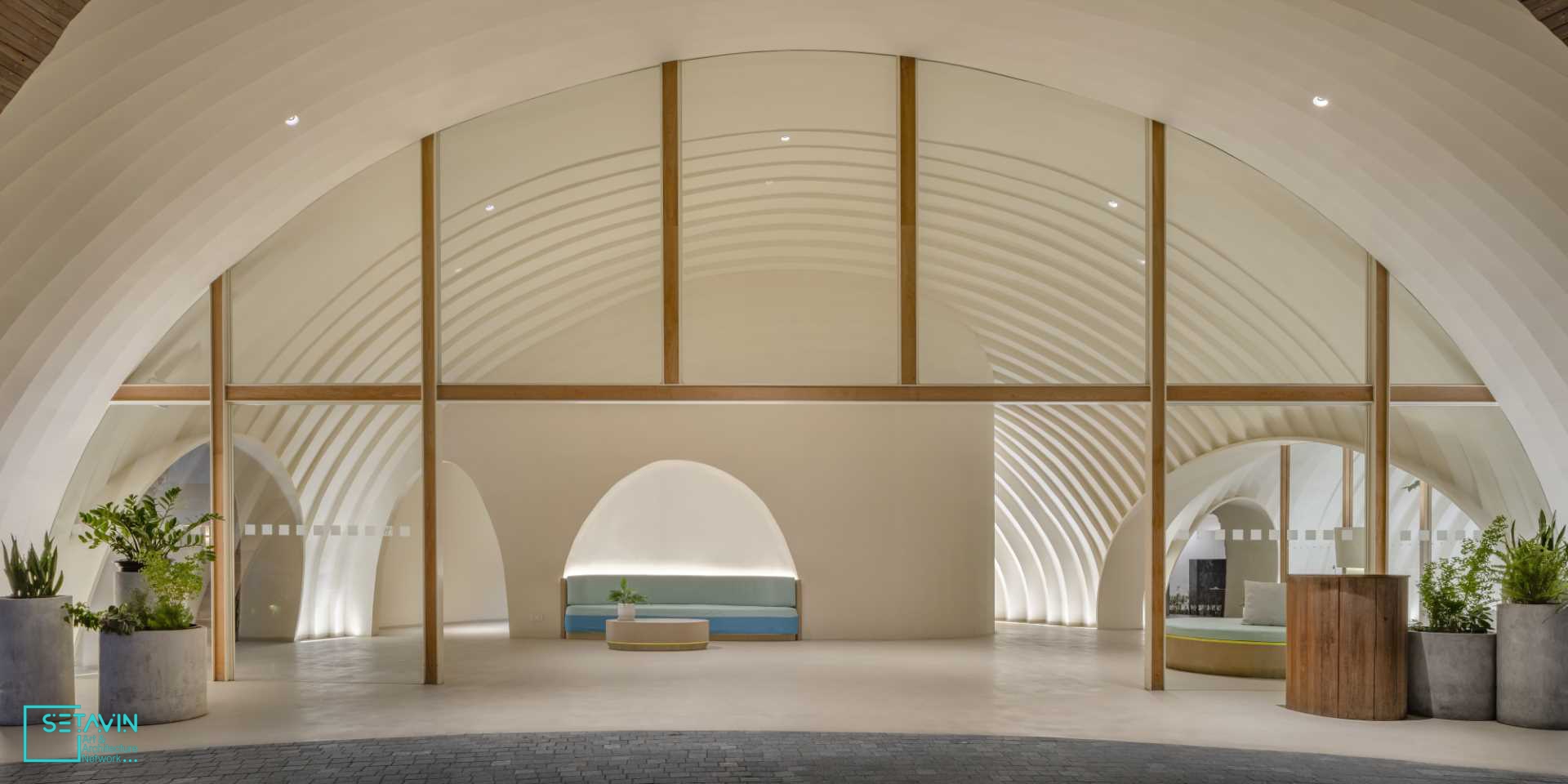 泰国苏梅岛椰子壳灵感酒店设计丨建筑公司Onion-13