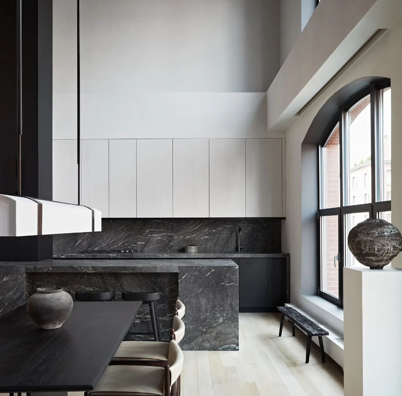 纽约Tribeca区双层挑高LOFT改造项目丨美国纽约丨Helena Clunies  Ross Design工作室-38