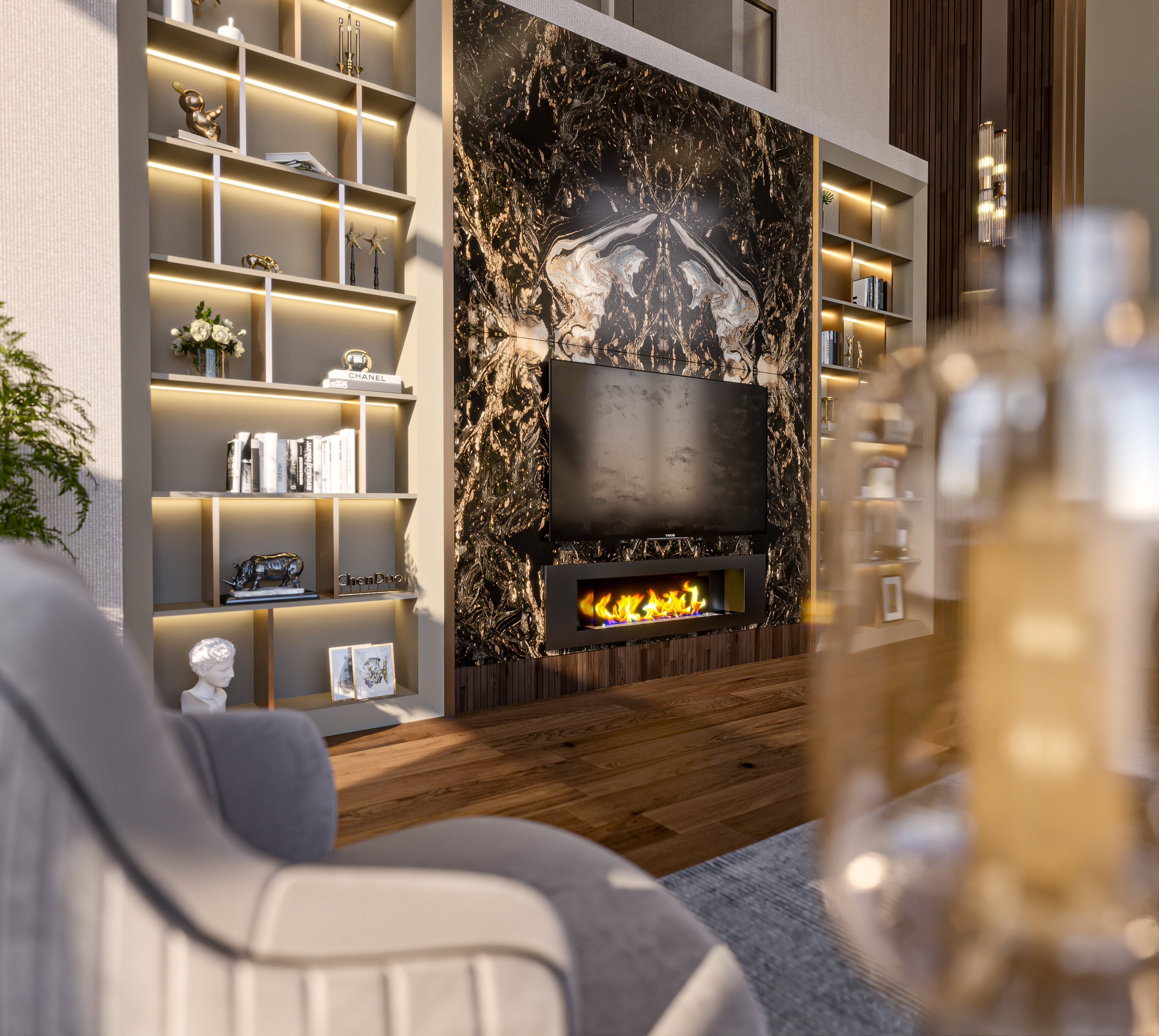 S. E. Livingroom Design-9