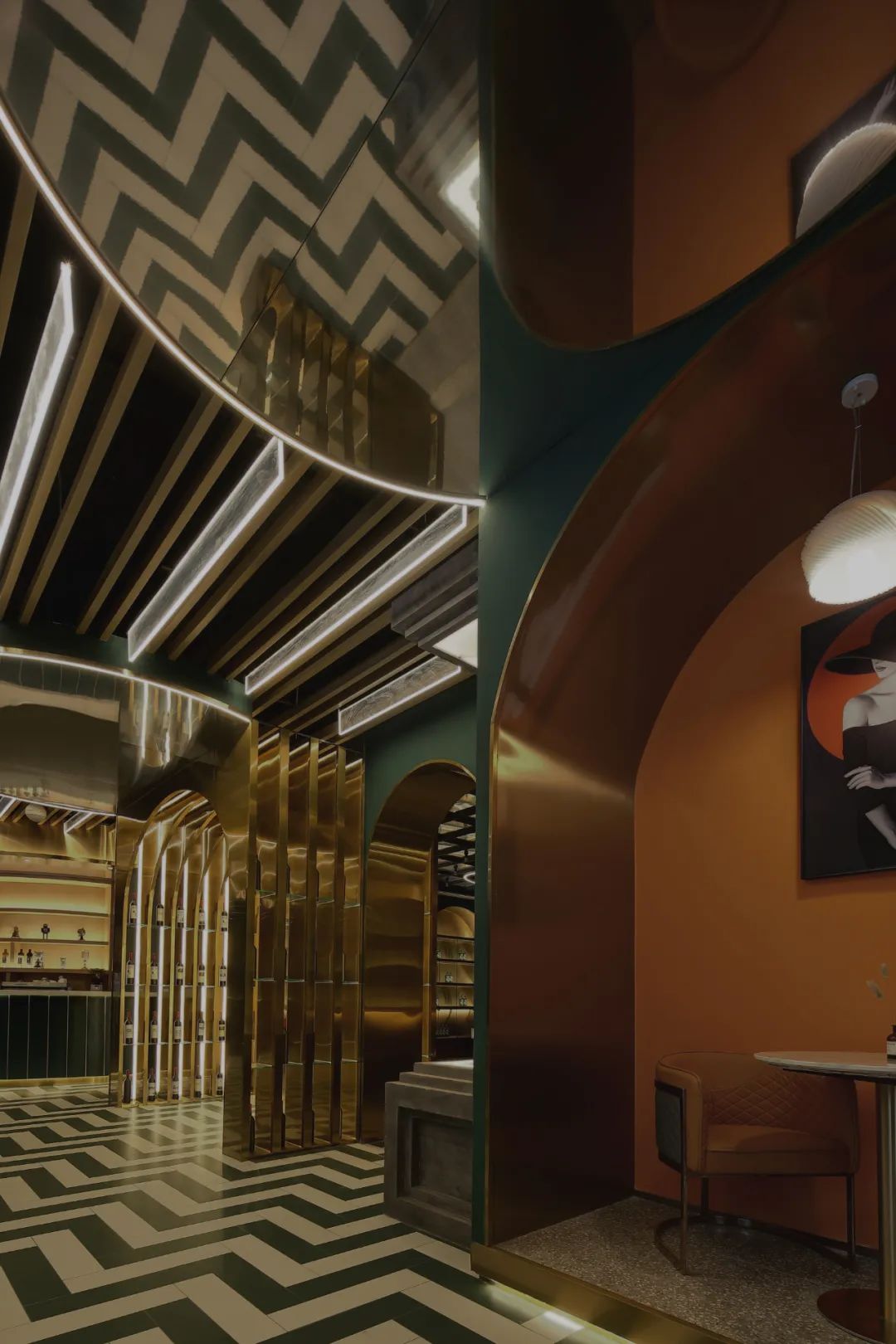 潮向时光 | 南京河西酒吧空间设计解读-24