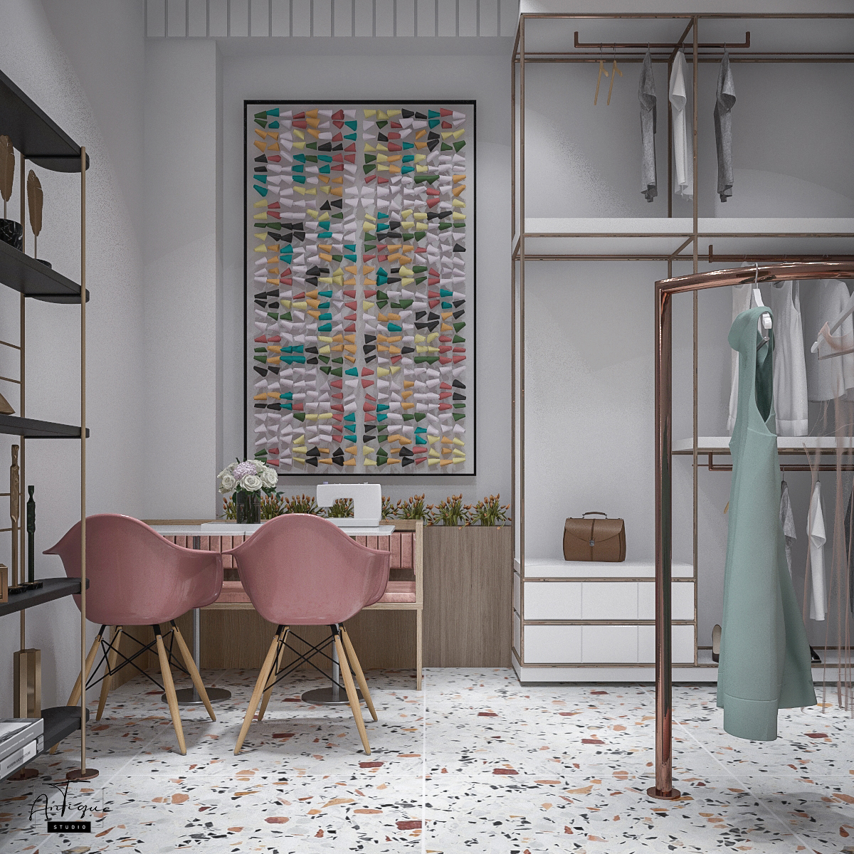 SARAH ABAYA 服装店丨沙特阿拉伯丨ANTIQUE Studios-16