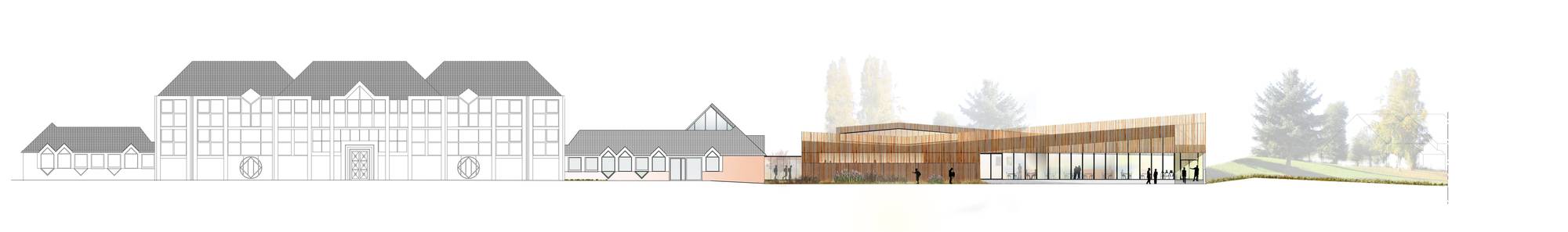 Rene Cassin 学校食堂丨法国丨Brulé Architectes Associés-41