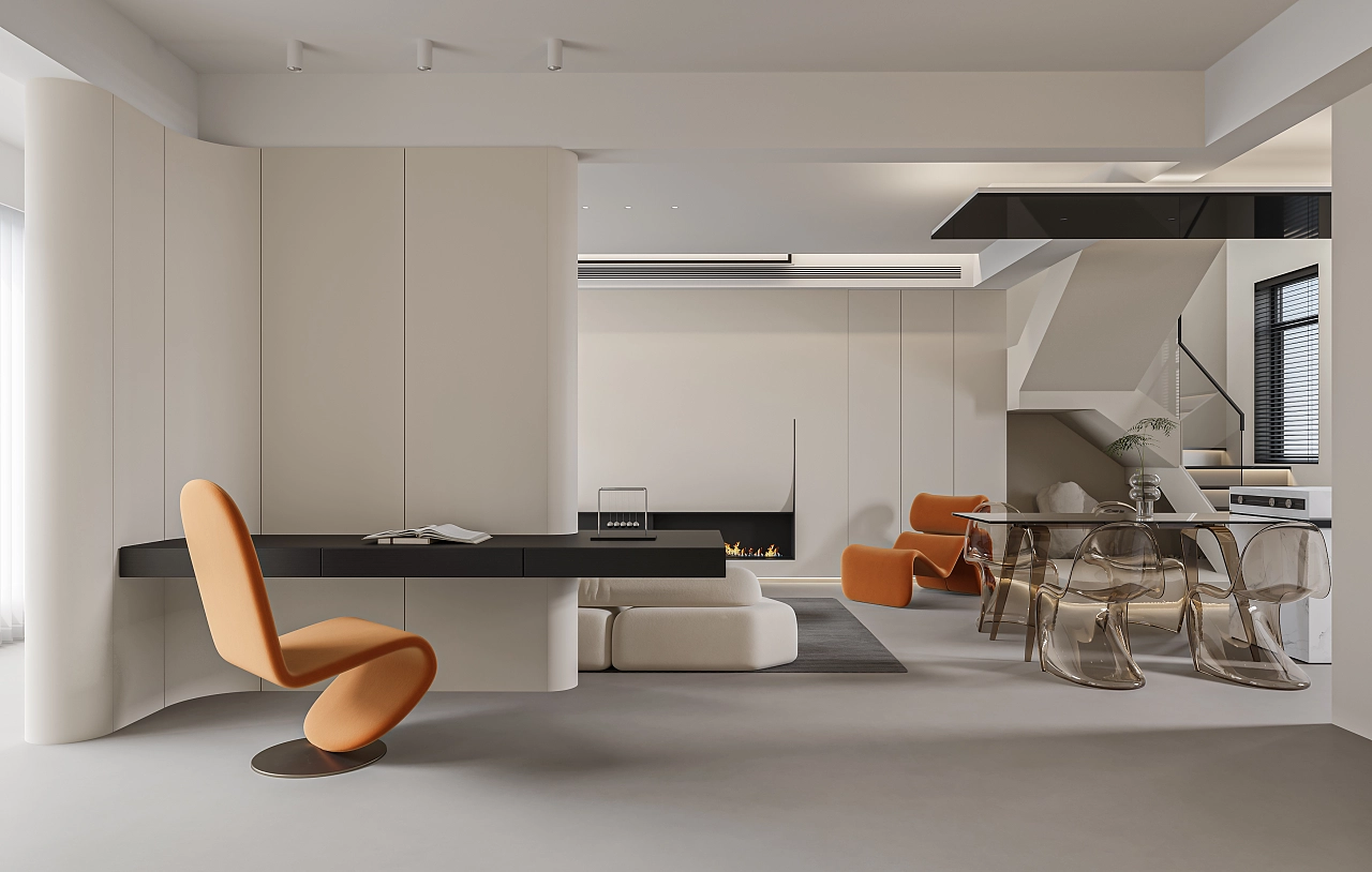 暖色系现代简约-4