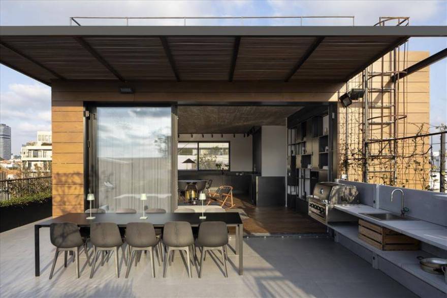 עדי אדליס | עיצוב פנים דירת גג 5 חדרים ביפו - PICKINTERI-27