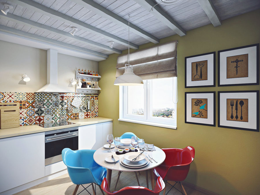 3个赫鲁晓夫楼厨房设计案例-9