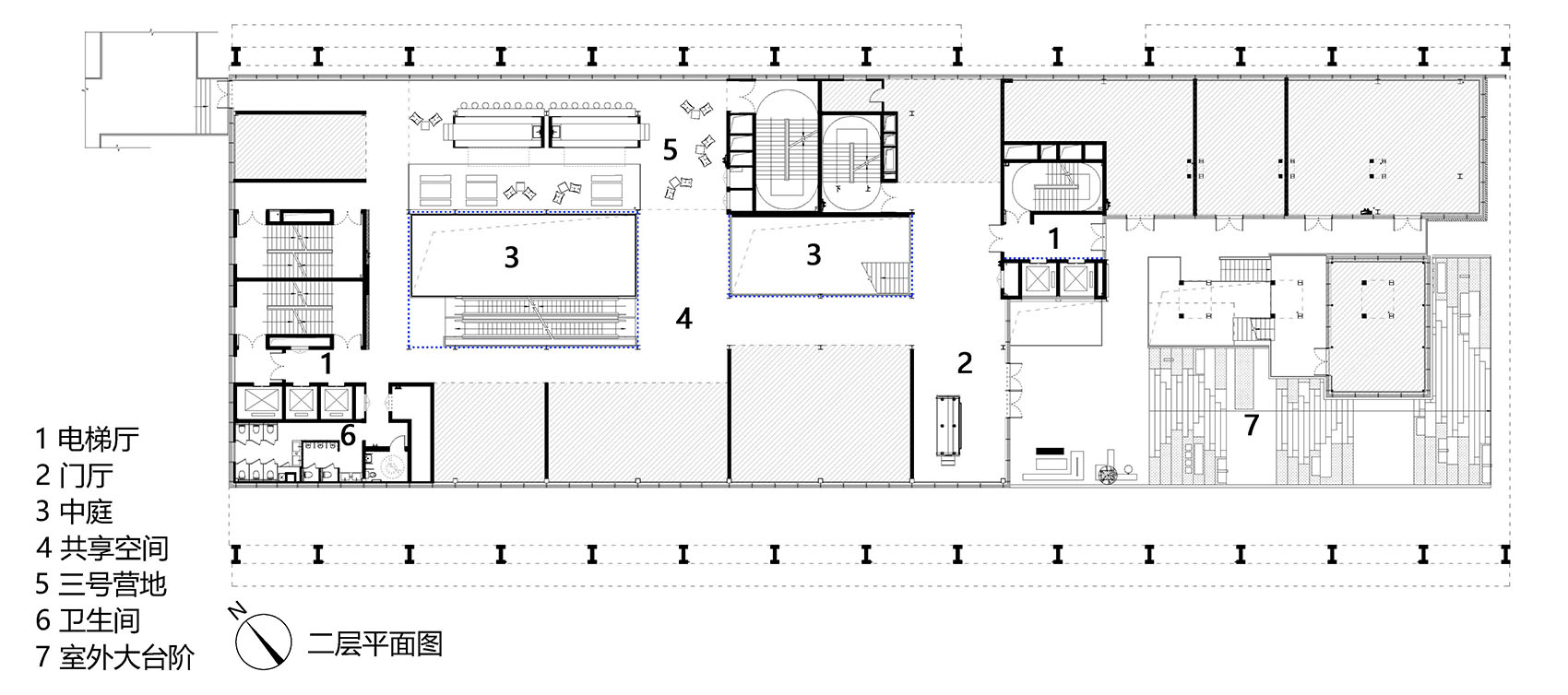 无锡运河汇一号及三号厂房工业遗存改造空间设计丨中国无锡丨蘑菇云设计工作室-121