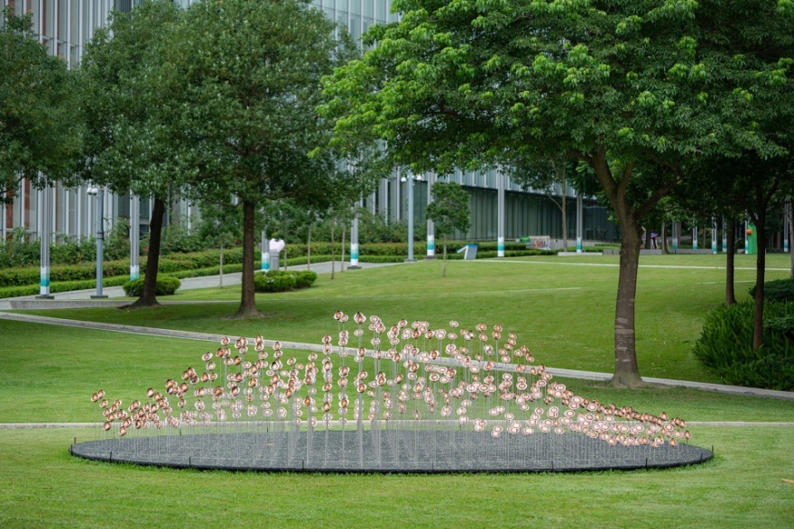 香港山水金属花海装置艺术丨中国香港丨Napp Studio & Architects-2