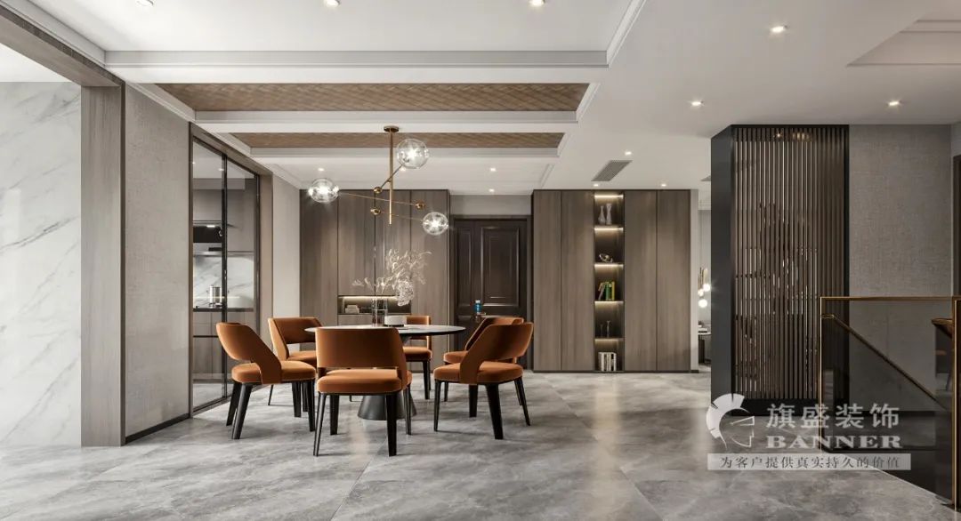 龙湖源著 · 现代复式空间设计丨旗盛-30