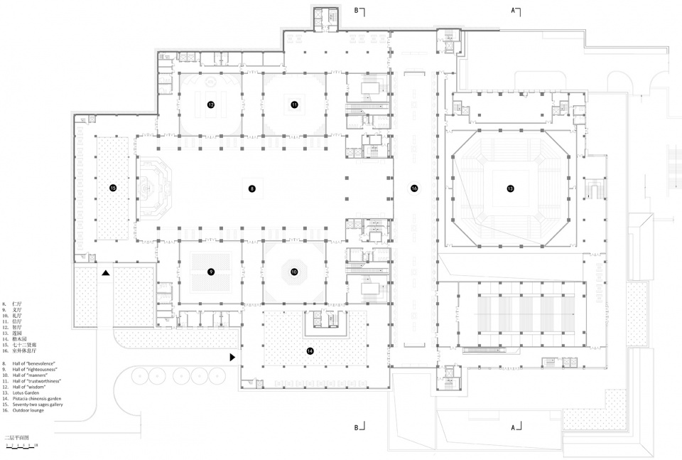 尼山孔子大学堂丨上海圆直建筑设计事务所有限公司-48