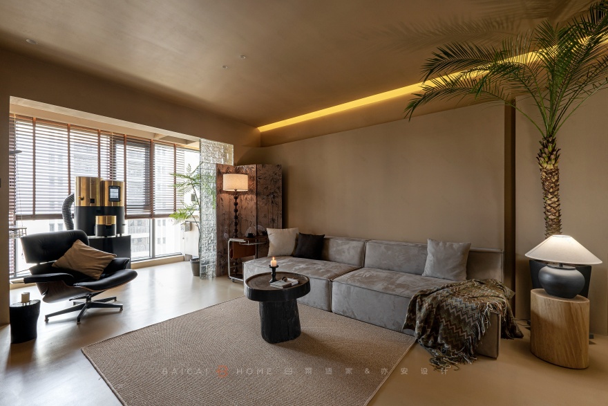 日落而息·咖啡烈酒奶油,华灯初上浪漫如至 · 白菜适家空间设计-30