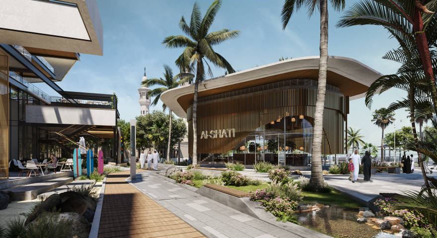 AlShati strip mall -Archdaily Competition-4